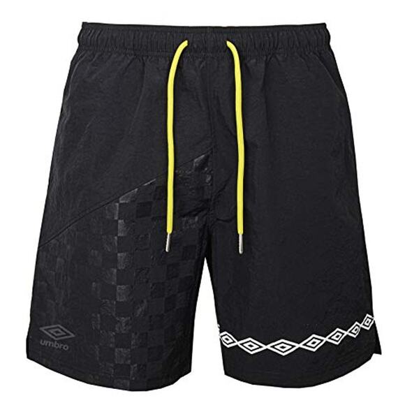 NWT Umbro Men's Offside Short, Black Beauty-Size S